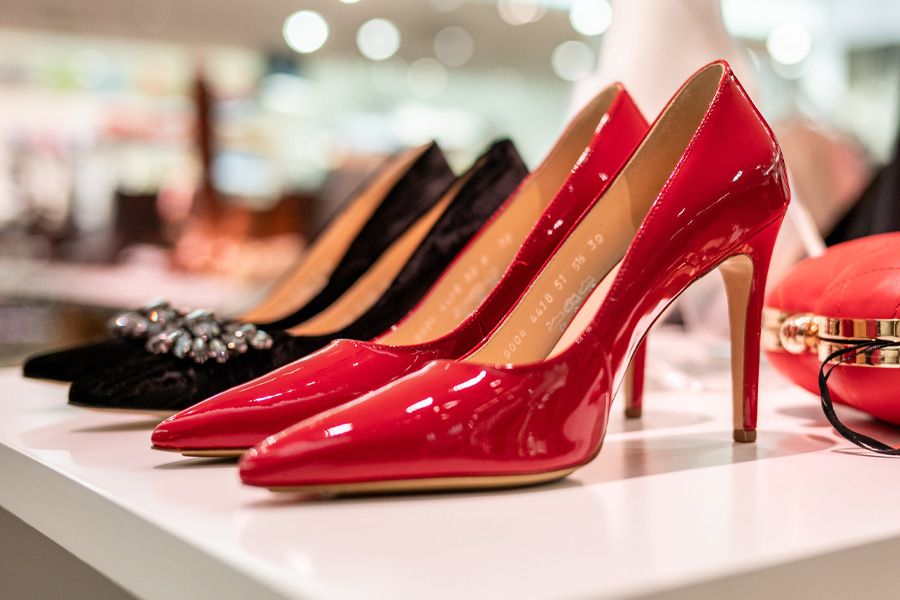 Werdich Schuhhaus Filiale Schuhe Auswahl Damen Stimmungquer