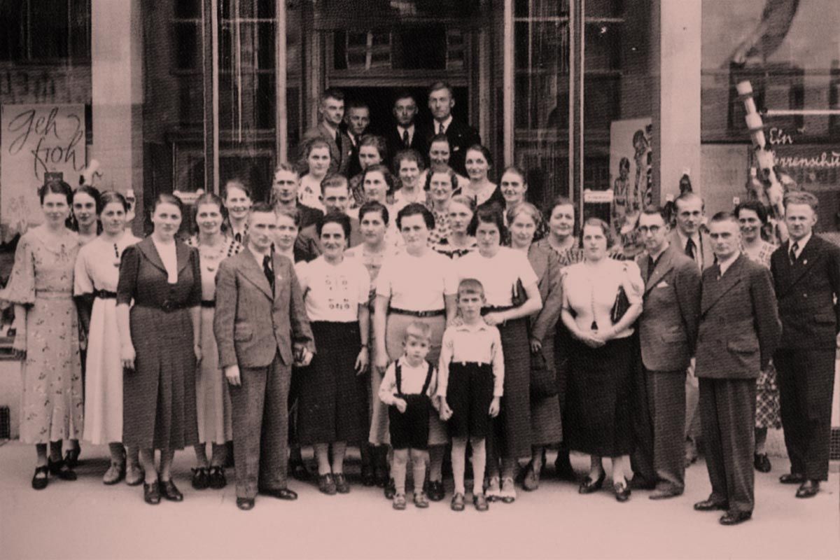 Werdich Historie Mitarbeiter Laden